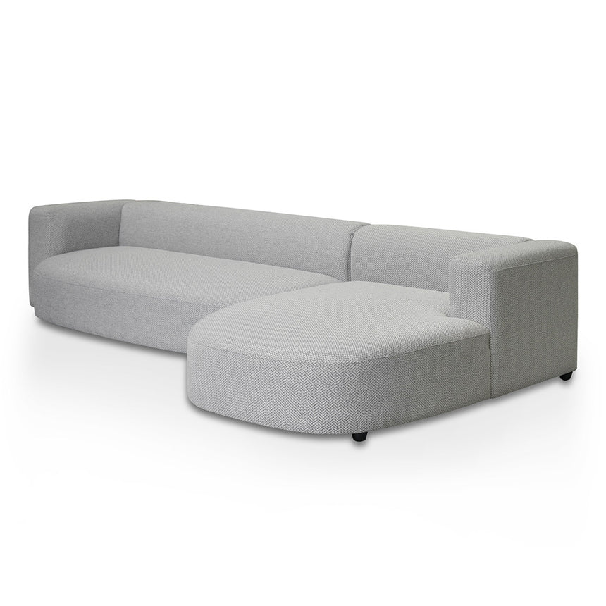 CLC8778-CA 3 Seater Fabric Sofa - Clay Grey