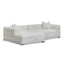 CLC8473-CA Left Chaise Sofa - Pearl Boucle