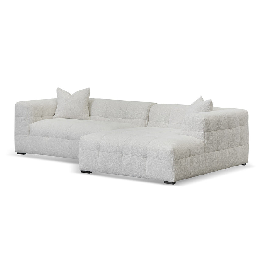 Ex Display - CLC8474-CA Right Chaise Sofa - Pearl Boucle