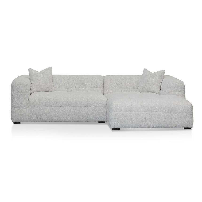 Ex Display - CLC8474-CA Right Chaise Sofa - Pearl Boucle