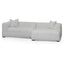 Ex Display - CLC8474-CA Right Chaise Sofa - Pearl Boucle