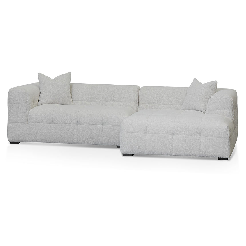 CLC768 3 Seater With Right Chaise - Metal Grey