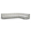 CLC8478-CA Modular Sofa - Pearl Boucle