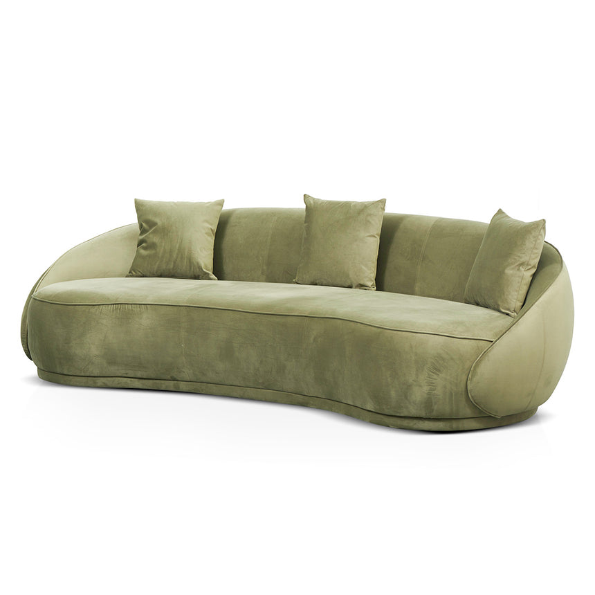 CLC8569-CA 3 Seater Sofa- Moss Green