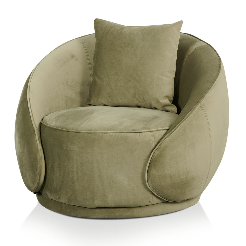 CLC8506-LF Fabric Armchair - Mason Olive Green