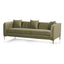 CLC8516-FS 3 Fabric Seater Sofa - Elegant Sage