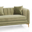 CLC8516-FS 3 Fabric Seater Sofa - Elegant Sage