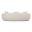CLC8535-FS 3 Seater Sofa - Ivory White Boucle