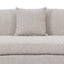 CLC8536-FS 3 Seater Sofa - Ash Grey Boucle