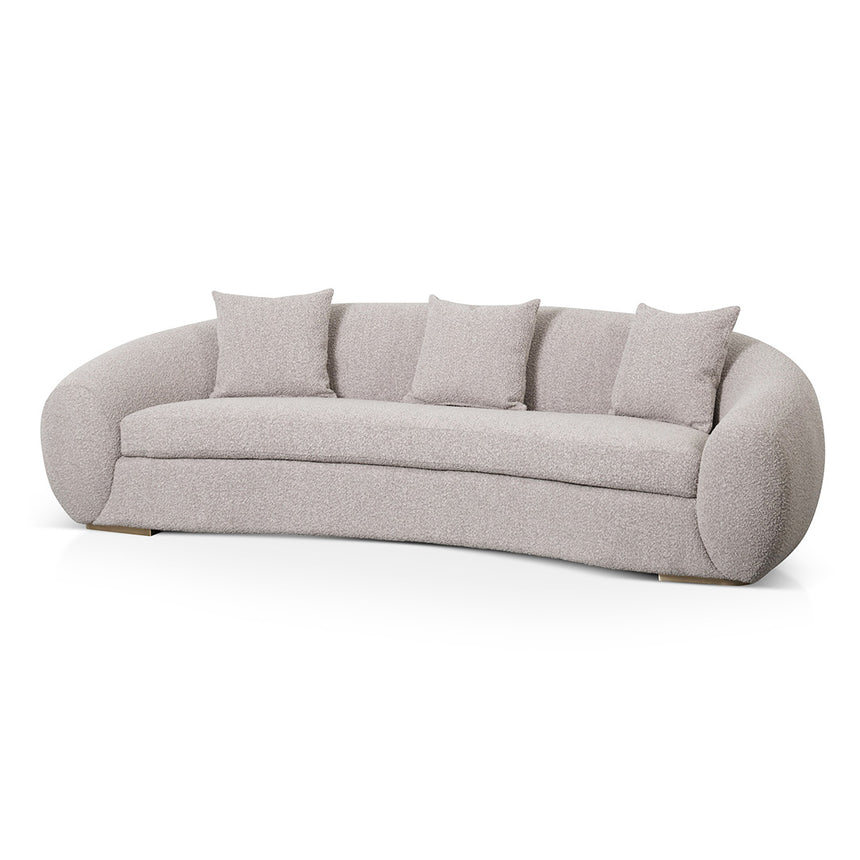 CLC2744-FA 3 Seater Left Chaise Sofa - Graphite Grey