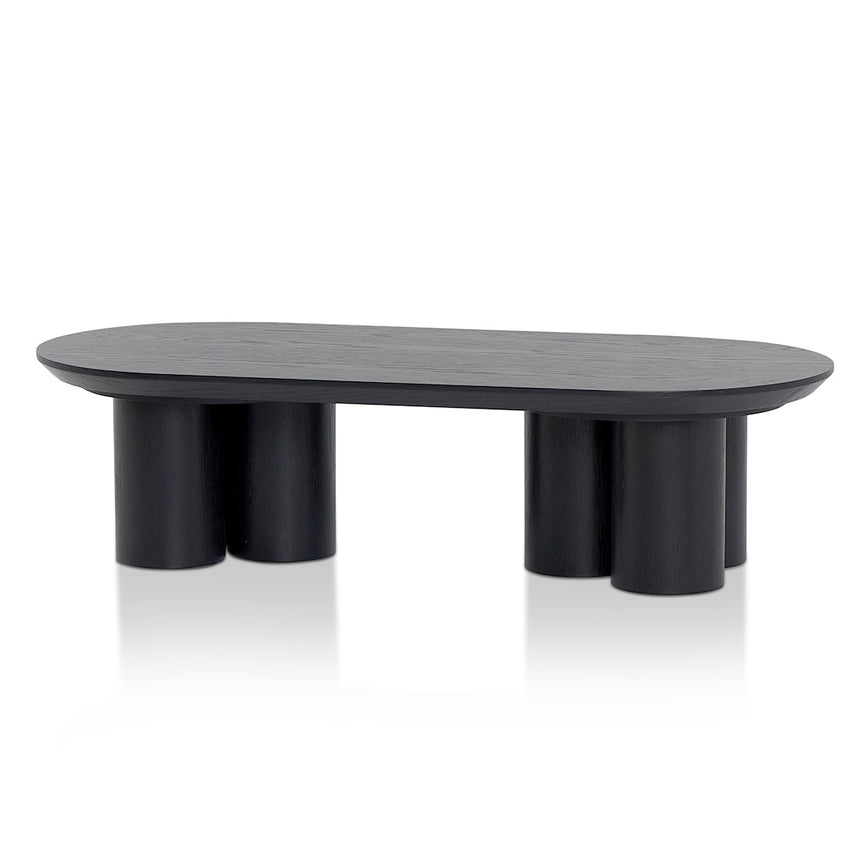 CST6865-SU Wooden Top Side Table - Full Black