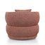 CLC8566-CA Swivel Armchair - Moss Rust Orange