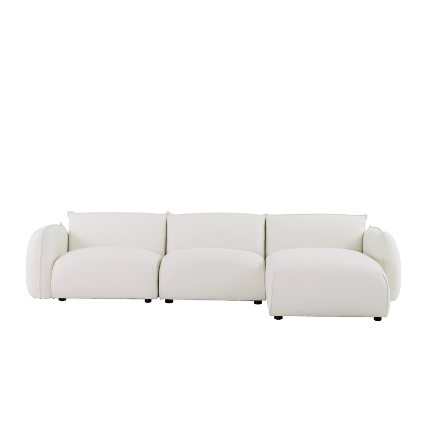 CLC8646-IG 3 Seater Right Chaise Sofa - Beige