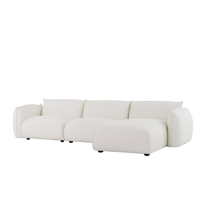 CLC8646-IG 3 Seater Right Chaise Sofa - Beige