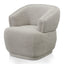 CLC8647-FS Fabric Armchair - Ash Grey Boucle
