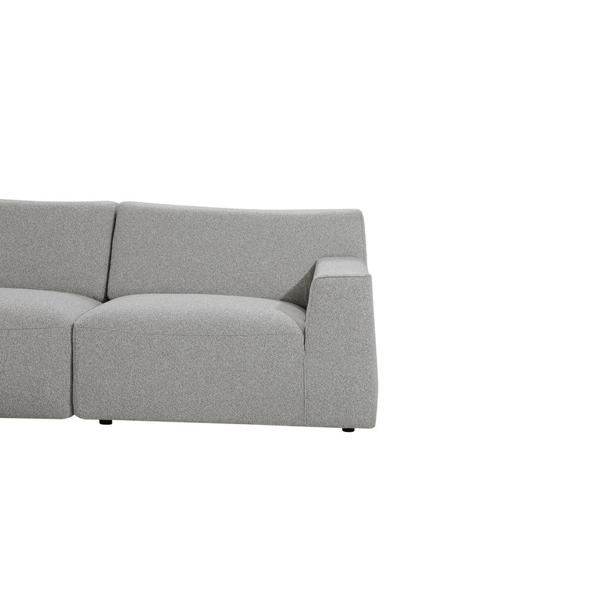 CLC8671-YY 3 Seater Left Chaise Sofa -  Clay Grey