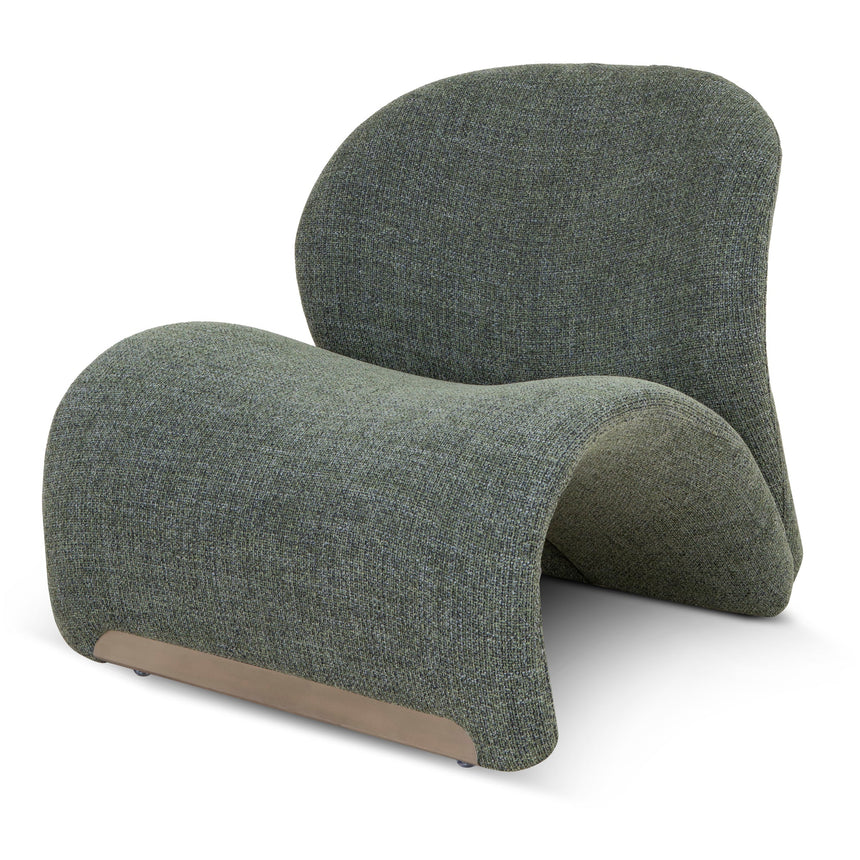 CLC10123-NI Natural Armchair - Bush Green