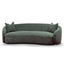 CLC8777-CA 3 Seater Fabric Sofa -  Moss Green