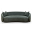 CLC8777-CA 3 Seater Fabric Sofa -  Moss Green