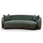 CLC8777-CA 3 Seater Fabric Sofa -  Moss Green