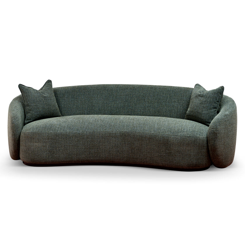 CLC8777-CA 3 Seater Fabric Sofa -  Moss Green