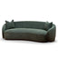 CLC8777-CA 3 Seater Fabric Sofa -  Moss Green