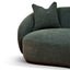 CLC8777-CA 3 Seater Fabric Sofa -  Moss Green