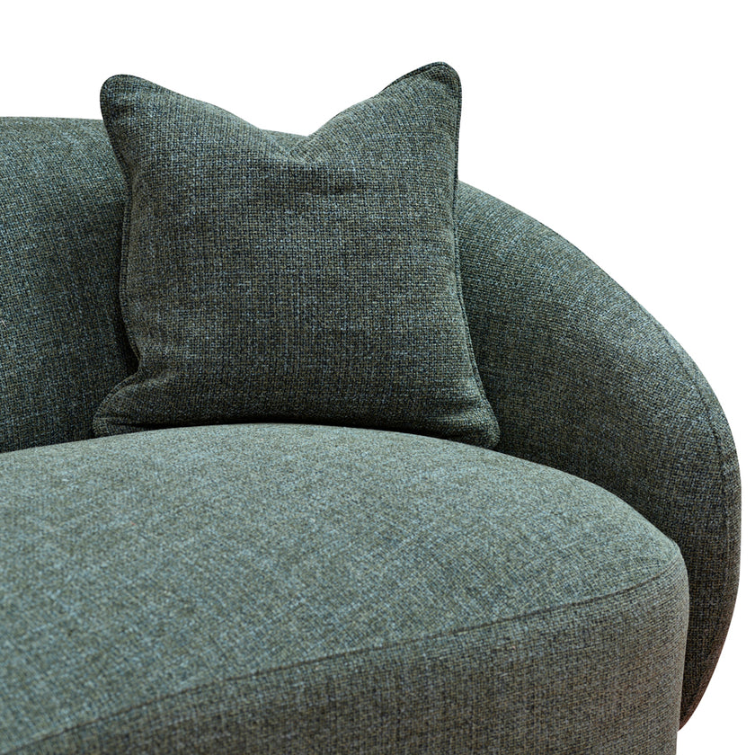 CLC8777-CA 3 Seater Fabric Sofa -  Moss Green