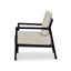 CLC8007-LJ Black Elm Armchair - Light Beige