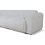 CLC8842-BS 4 Seater Fabric Sofa - Silver Grey Boucle