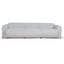 CLC8842-BS 4 Seater Fabric Sofa - Silver Grey Boucle