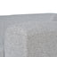 CLC8842-BS 4 Seater Fabric Sofa - Silver Grey Boucle