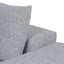 Ex Display - CLC8862-KSO Right Chaise Fabric Sofa - Glacier Grey