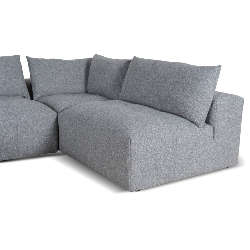 Ex Display - CLC8862-KSO Right Chaise Fabric Sofa - Glacier Grey