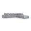 Ex Display - CLC8862-KSO Right Chaise Fabric Sofa - Glacier Grey