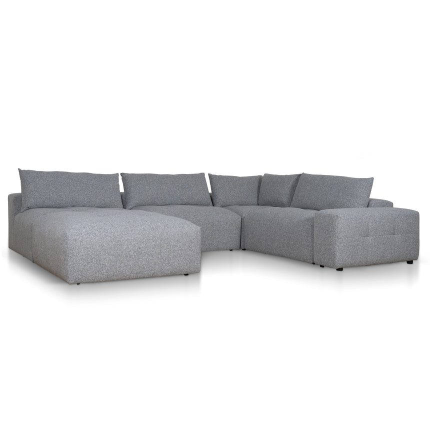Ex Display - CLC8862-KSO Right Chaise Fabric Sofa - Glacier Grey
