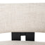 Ex Display - CLC8896-NI Black Armchair - Linen