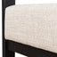 Ex Display - CLC8896-NI Black Armchair - Linen
