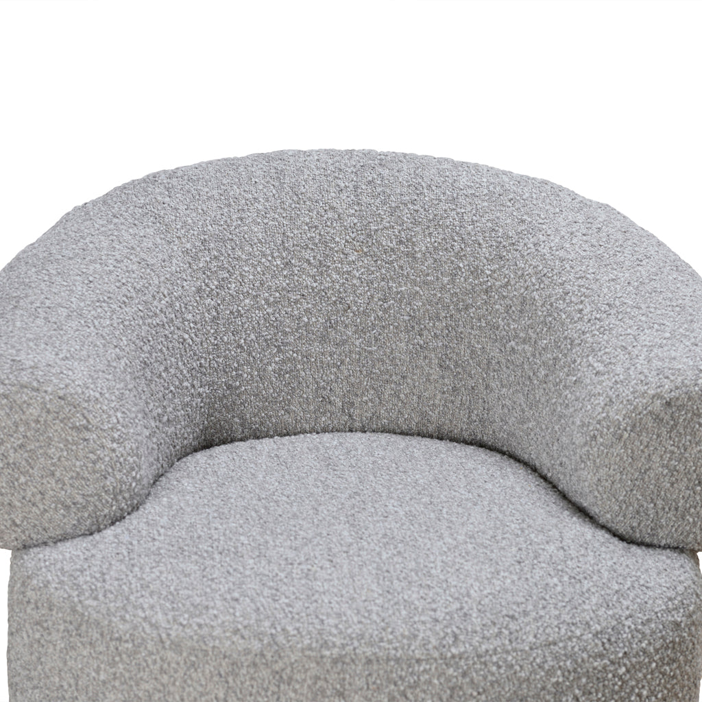 CLC8921-CA Armchair - Light Grey Boucle | Calibre Furniture