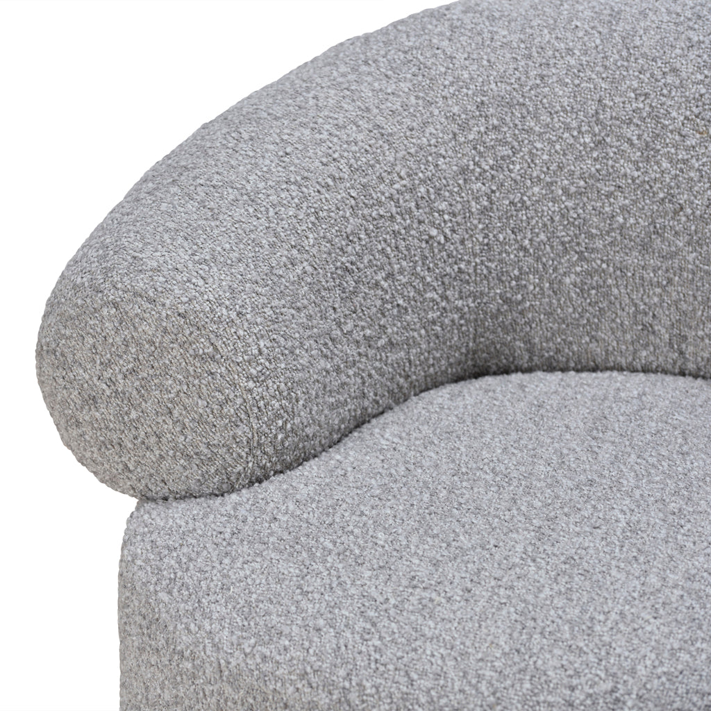 CLC8921-CA Armchair - Light Grey Boucle | Calibre Furniture