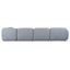 CLC8965-KSO Right Chaise Modular Sofa - Glacier Grey