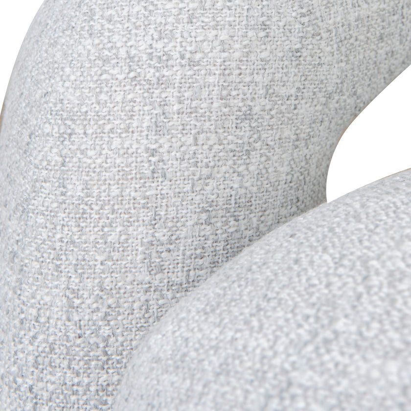 CLC8969-KSO Fabric Armchair - Cloud Grey