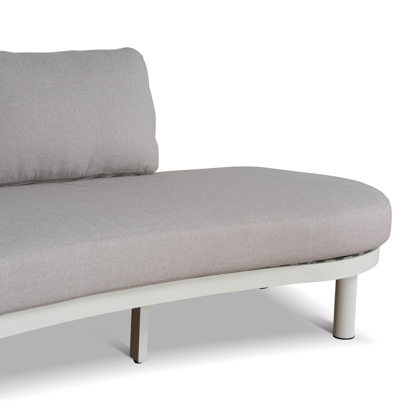 CLS12165-EM 2pcs Outdoor Corner Lounge Set - Light Brown