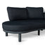 CLS12166-EM 2pcs Outdoor Corner Lounge Set - Royal Dark Grey