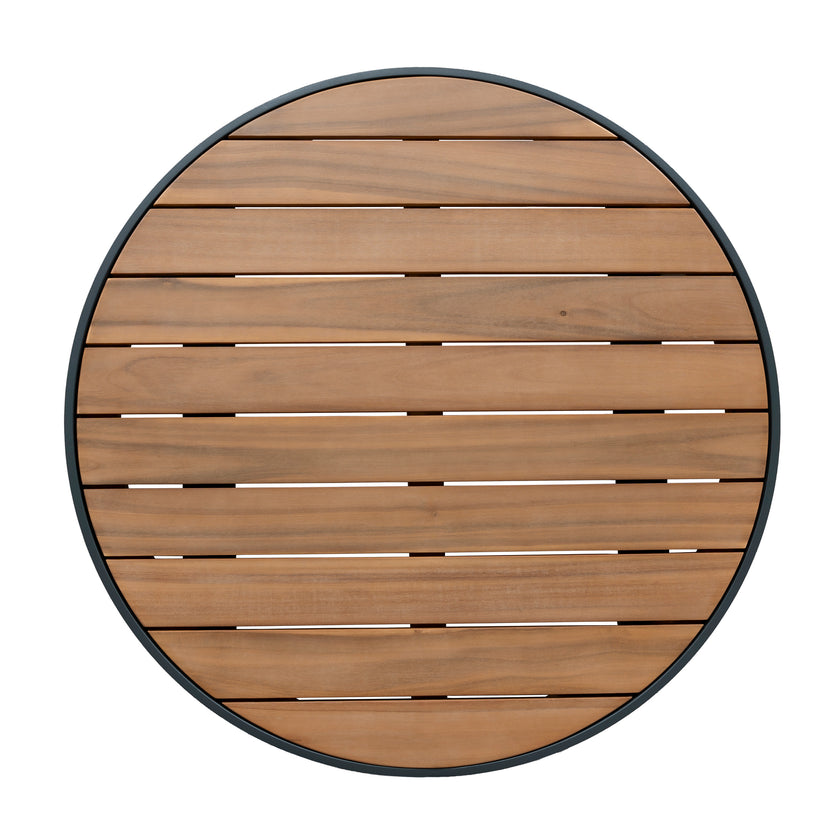 CLS12166-EM 2pcs Outdoor Corner Lounge Set - Royal Dark Grey