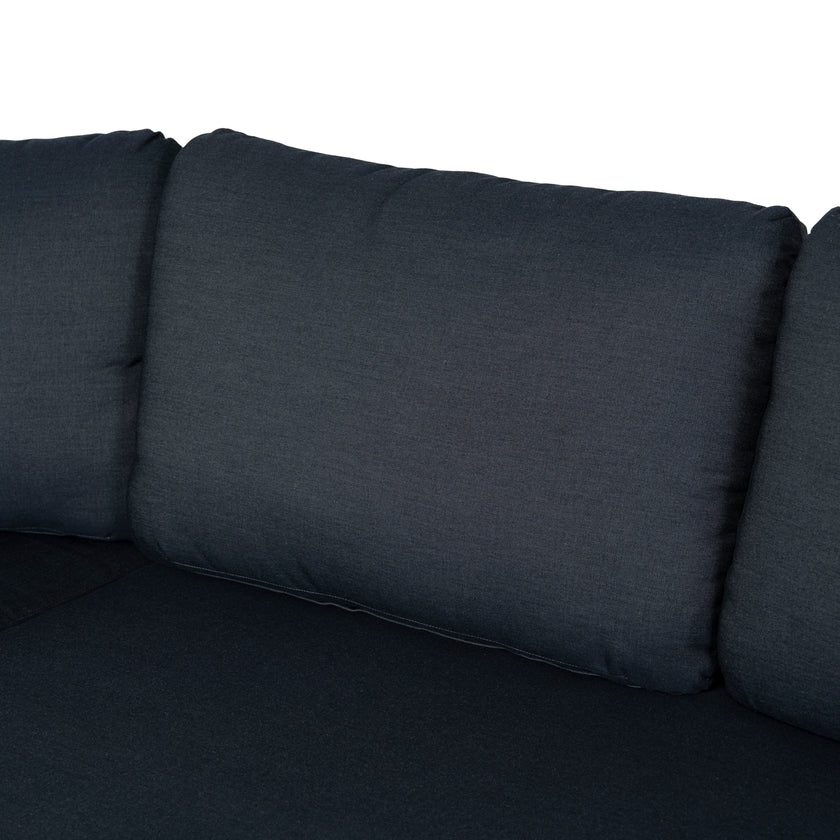 CLS12166-EM 2pcs Outdoor Corner Lounge Set - Royal Dark Grey