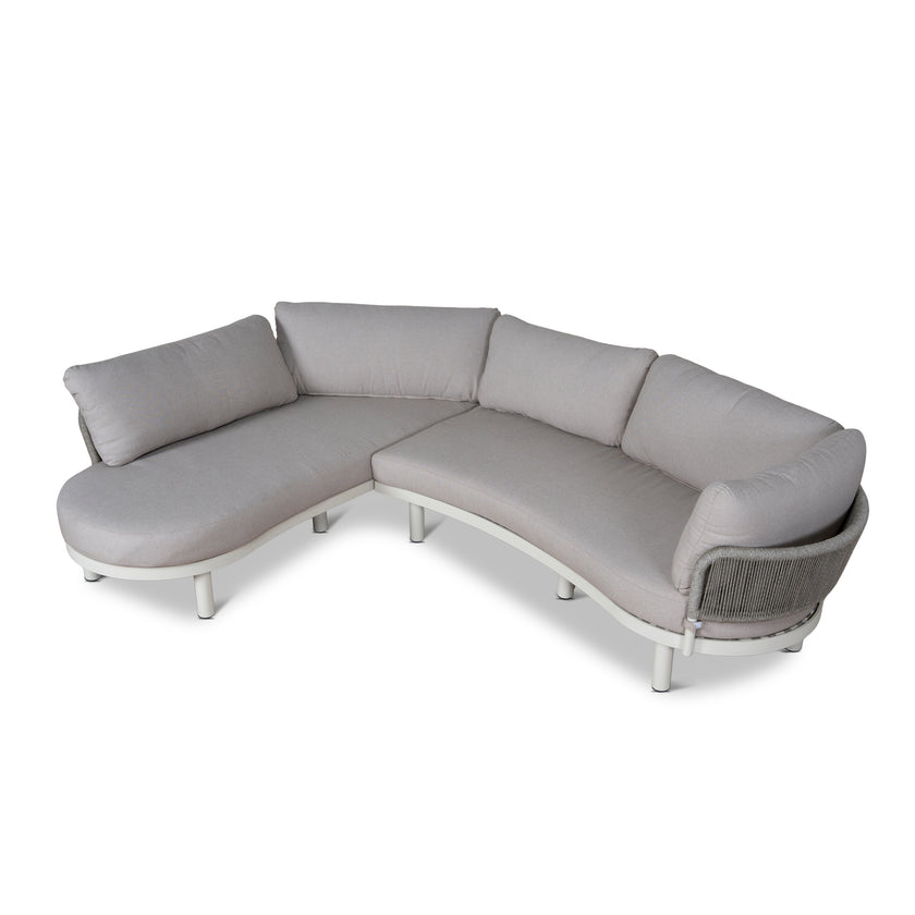 CLS12167-EM Outdoor Corner Sofa - Light Brown