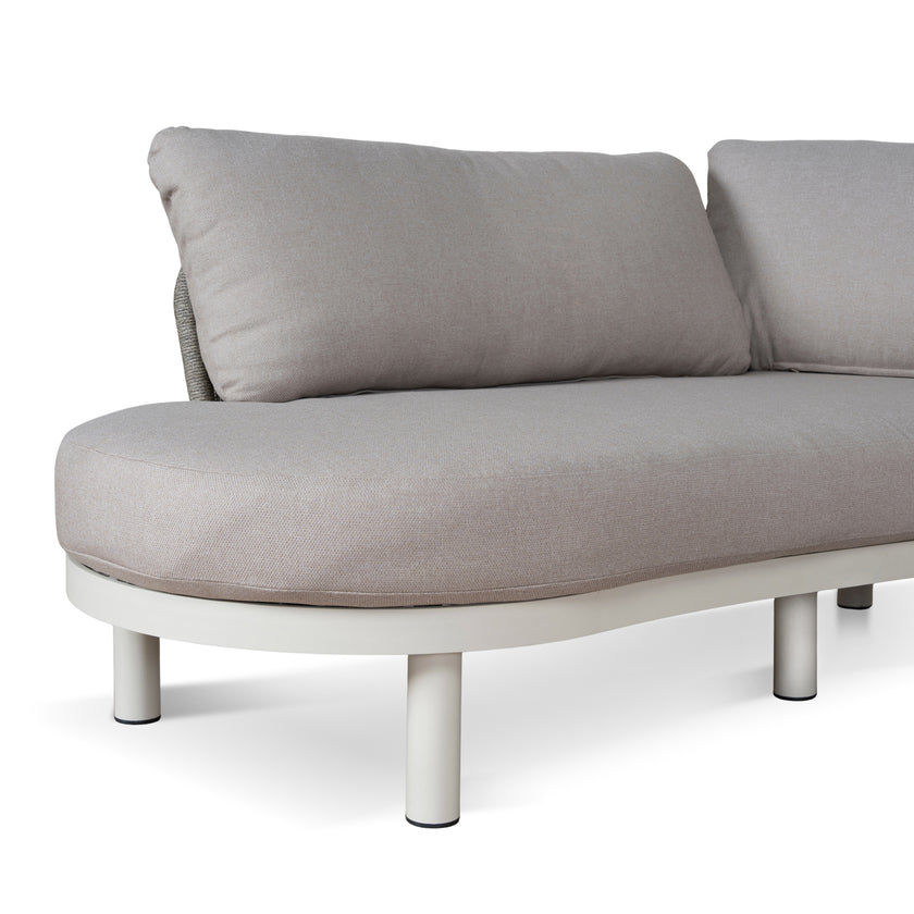 CLS12167-EM Outdoor Corner Sofa - Light Brown