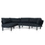 CLS12168-EM Outdoor Corner Sofa - Royal Dark Grey