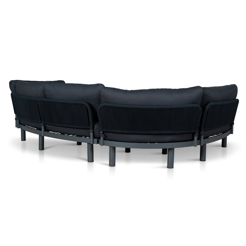 CLS12168-EM Outdoor Corner Sofa - Royal Dark Grey